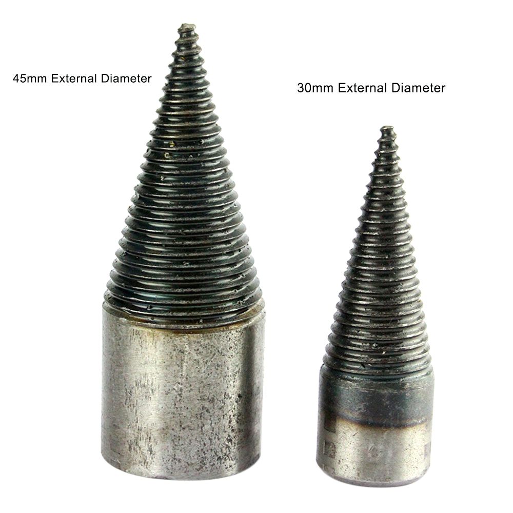 Hex GREENWISH Log Splitter Wood Splitter Drill Portable Wood Cut Tool Heavy Duty Drill Screw Cone Driver Wood Splitter Screw Cones Log Wood Splitter Wood Breaker Tool for Household Use 32mm//1.3inch