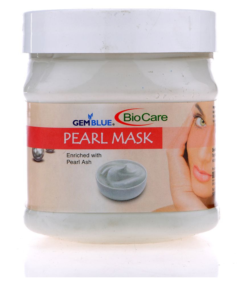     			gemblue biocare Pearl mask enrich with pearl ansh Face Pack Cream 500 ml