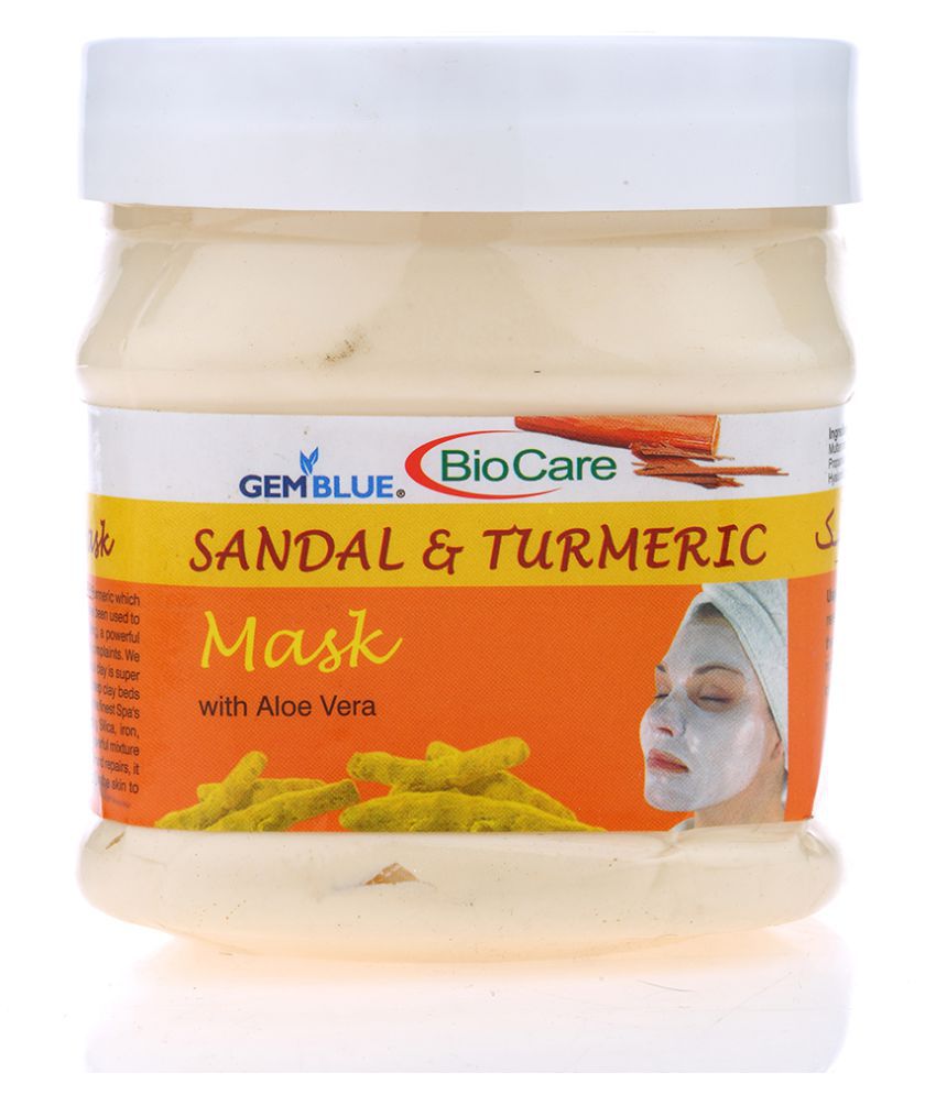     			gemblue biocare Sandal Face Pack Masks 400 ml