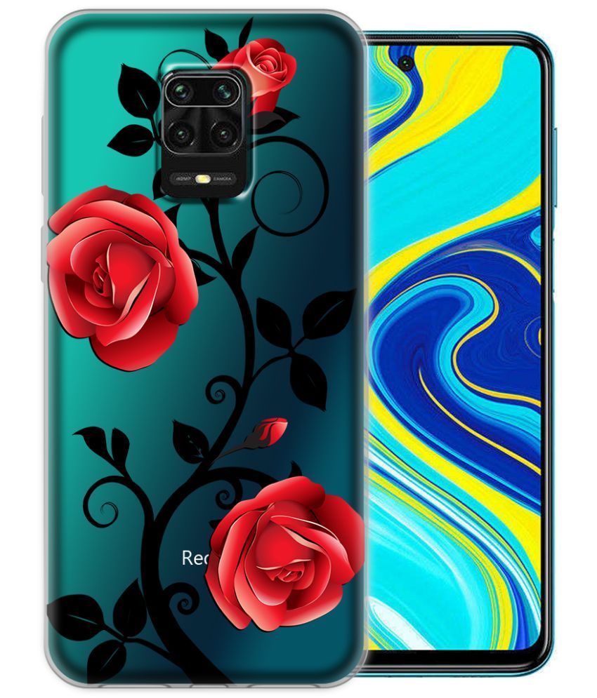     			NBOX Printed Cover For Xiaomi Redmi Note 9 Pro