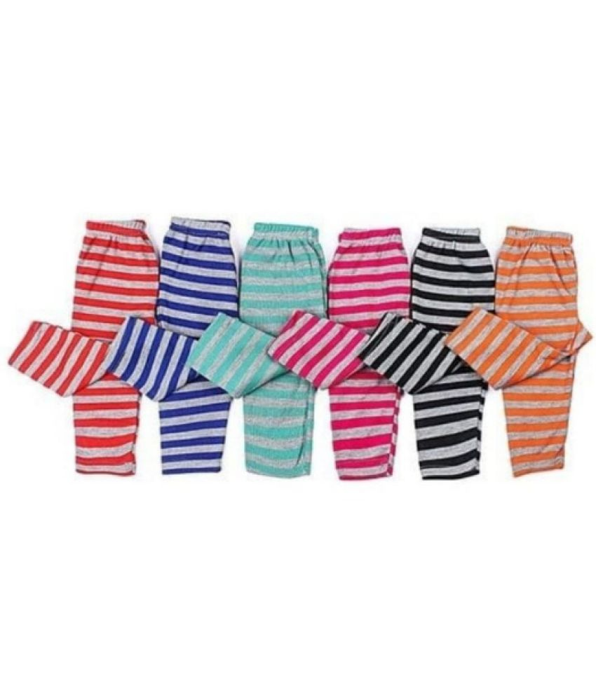     			DAYAKU Pack of 6 Cotton Three-Fourth For Boys ( Multi Color )