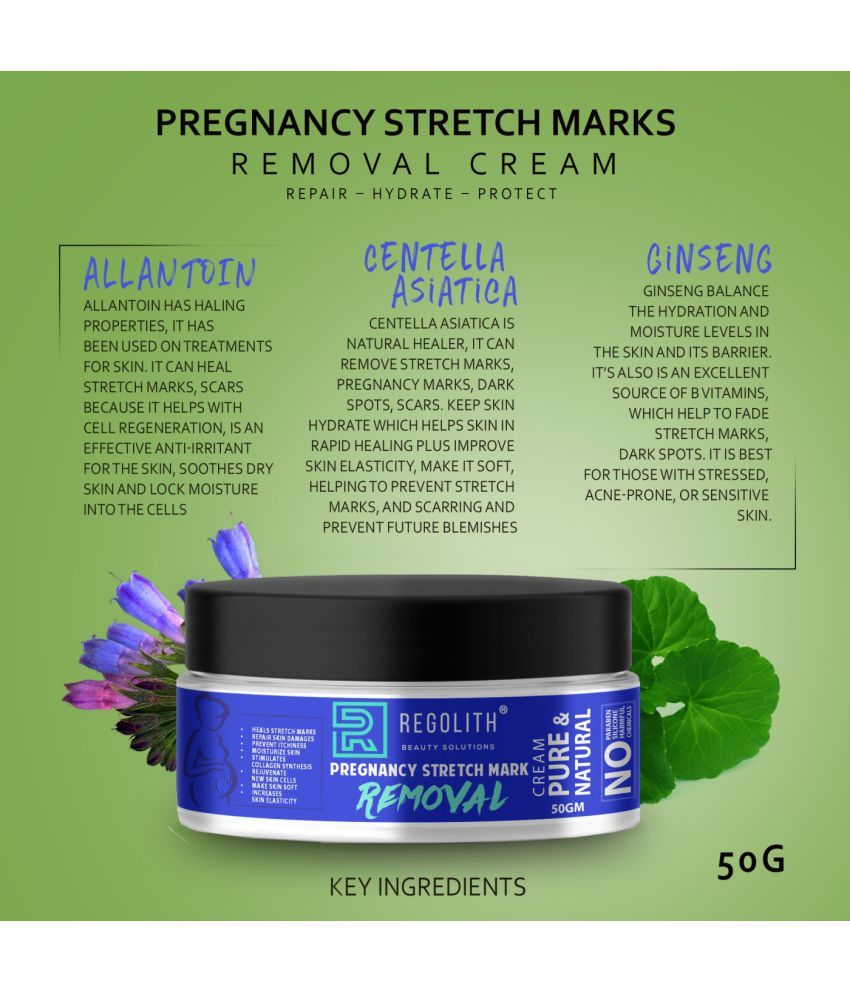 Buy REGOLITH PRAGNANCY STRETCH MARK REMOVAL Moisturizer 50 gm Online at