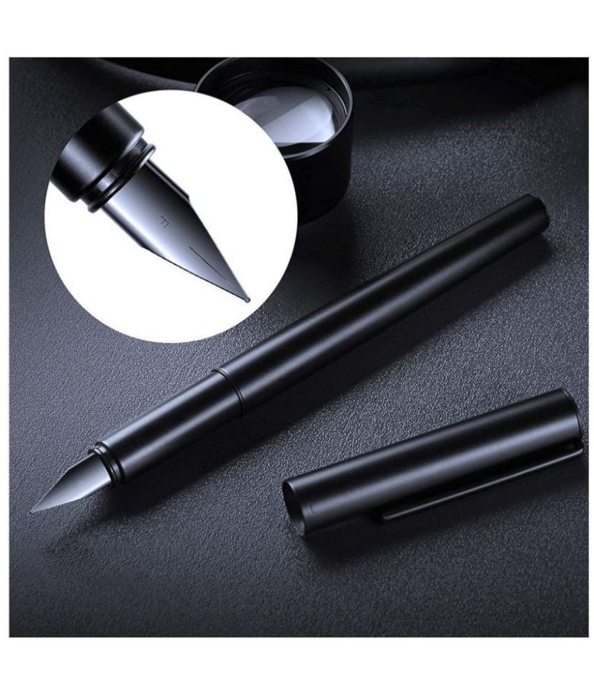 Srpc - Black Fine Line Fountain Pen (Pack of 1)