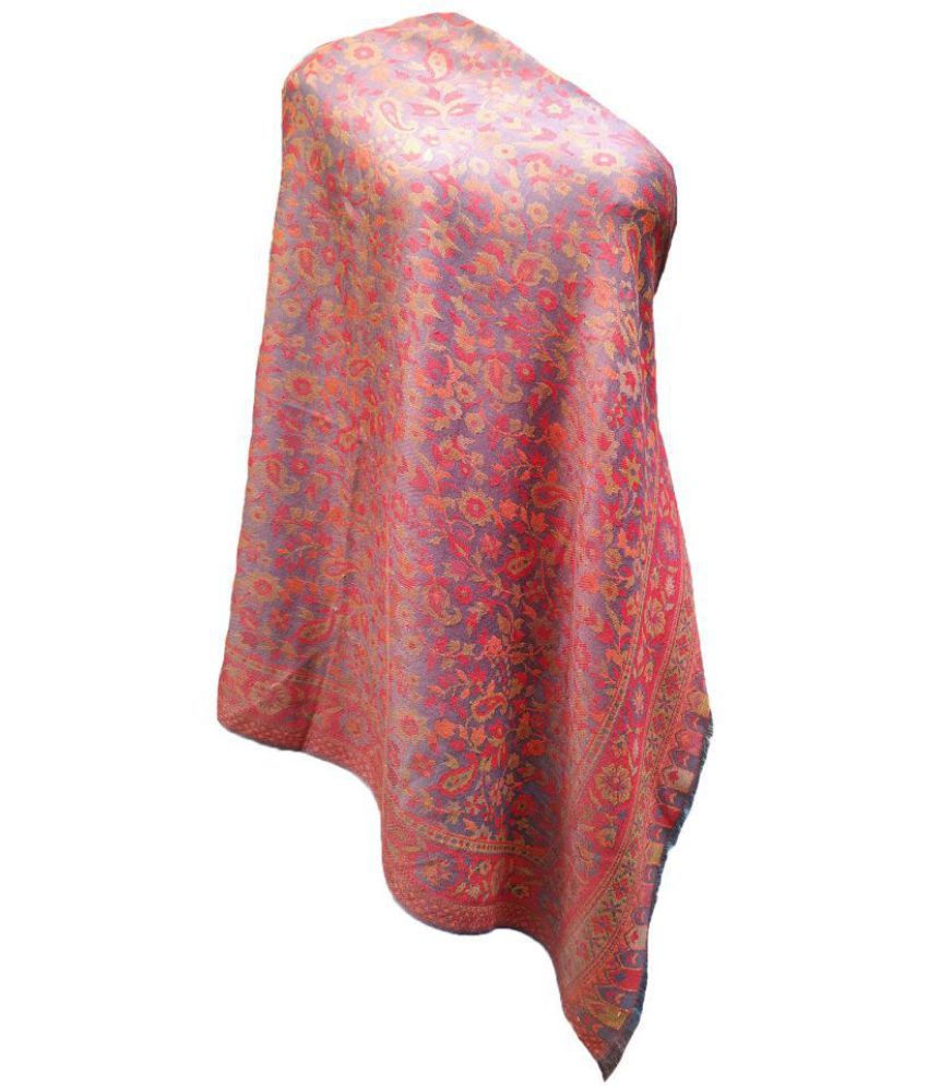     			Soul Essence Grey Kani Shawl - Single