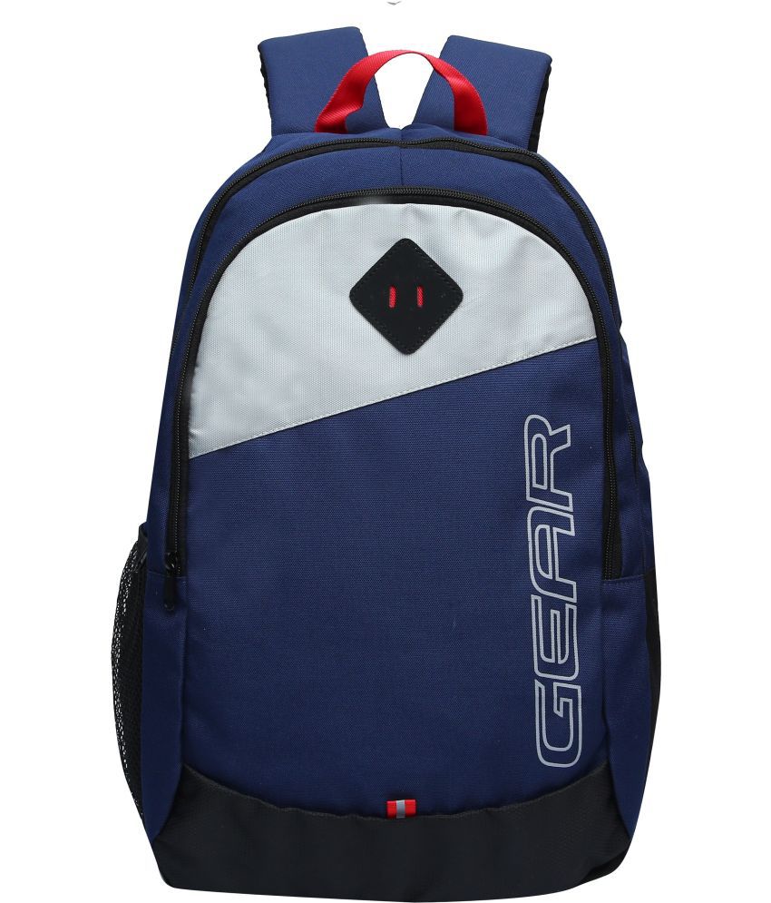     			Gear 20 Ltrs Blue Backpack  bags
