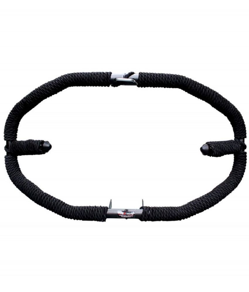 Heavy Duty Metal With Rope Stylist Real Customized 8 Bend Black Rope Safety Leg Crash Guard For