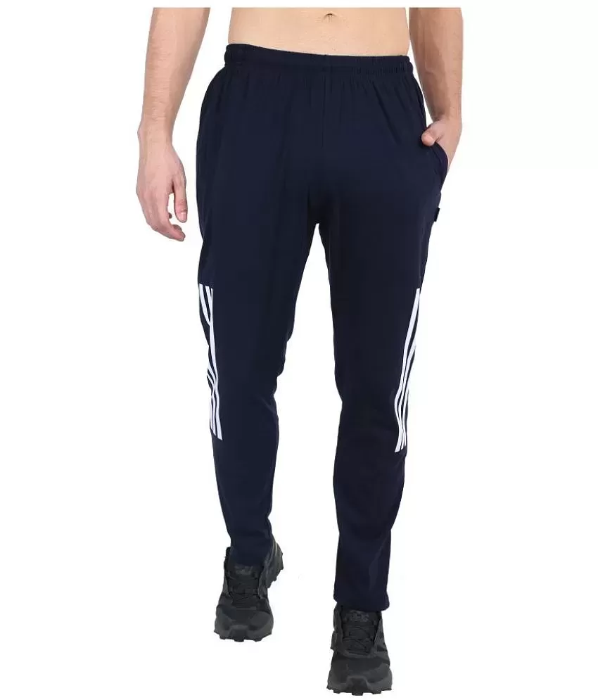 Zeffit - Navy Blue Cotton Blend Men's Sports Trackpants ( Pack of 1 ) - Buy  Zeffit - Navy Blue Cotton Blend Men's Sports Trackpants ( Pack of 1 )  Online at Best Prices in India on Snapdeal