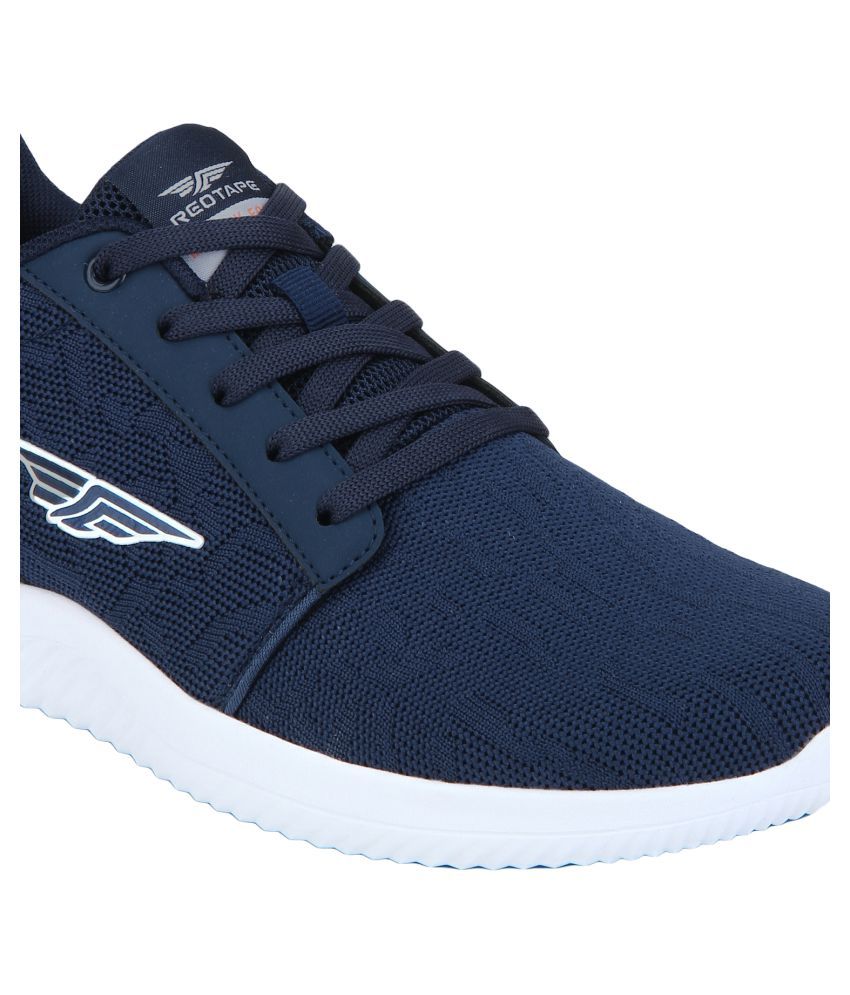 red tape blue shoes