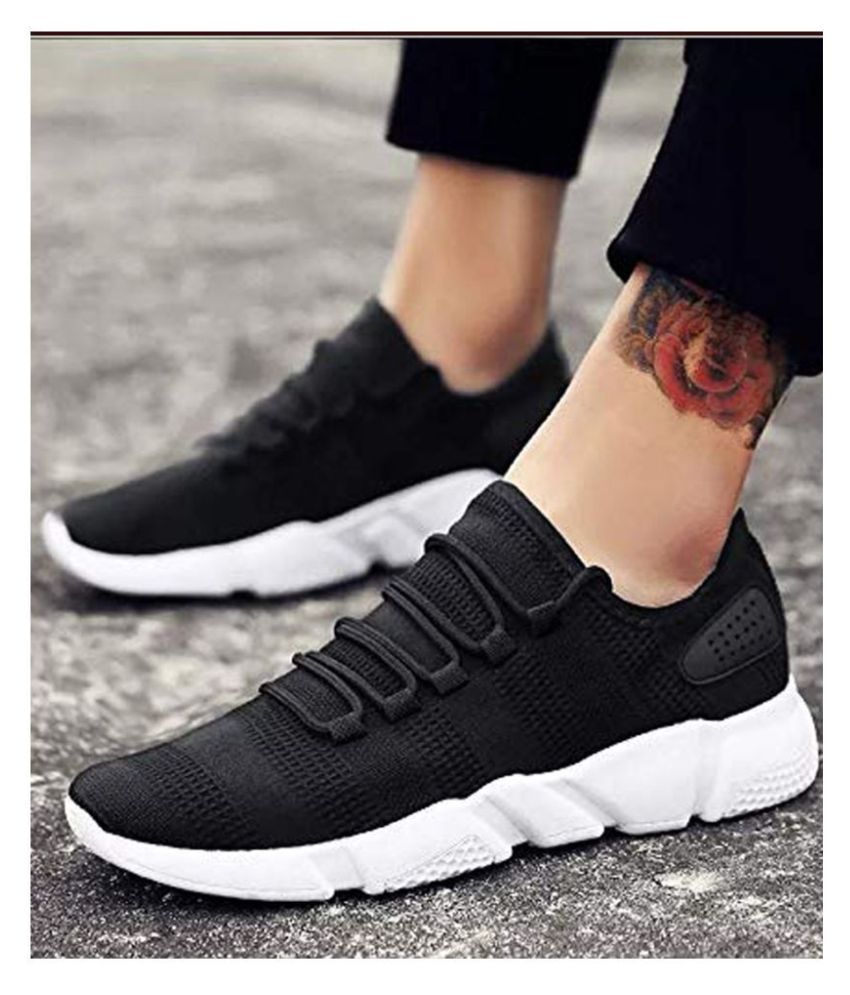 Mactree Sneakers Black Casual Shoes 