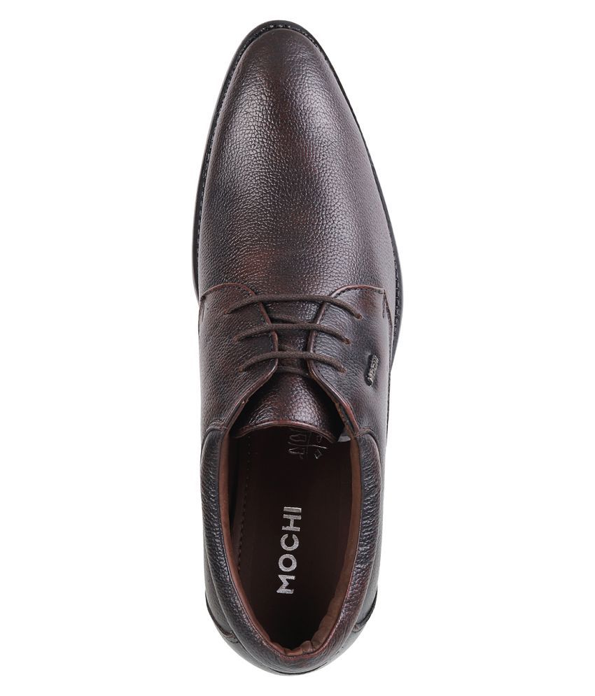 mochi brown formal shoes