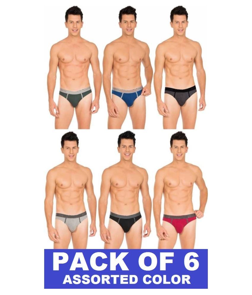     			D1 DIFFERENT ONE Multi Brief Pack of 6