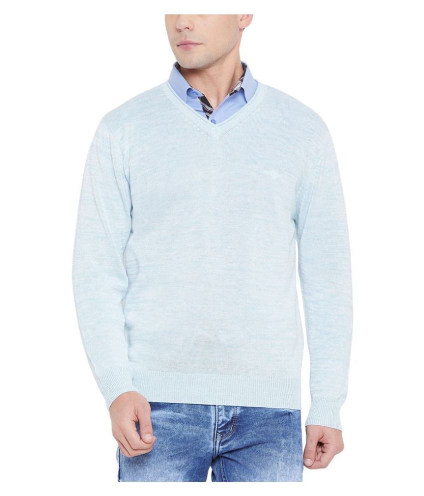     			Duke Blue V Neck Sweater