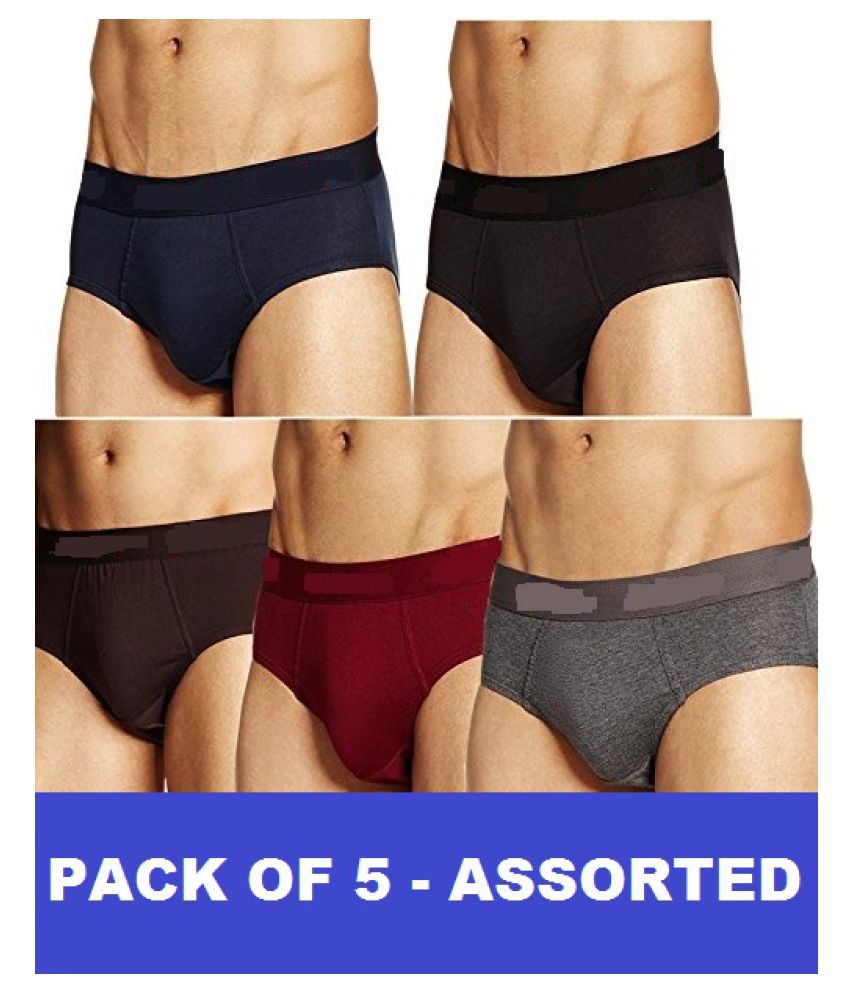     			D1 DIFFERENT ONE Multi Brief Pack of 5