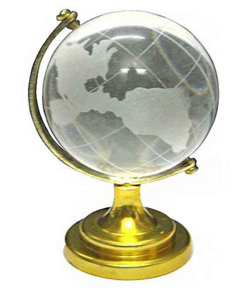     			Feng Shui Crystal 9 Cm Globe For Success