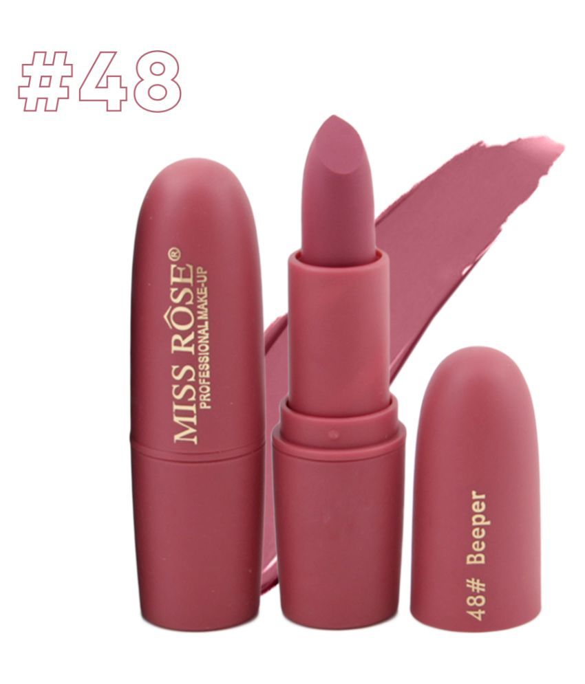     			Miss Rose Creme Lipstick Maroon 10 g