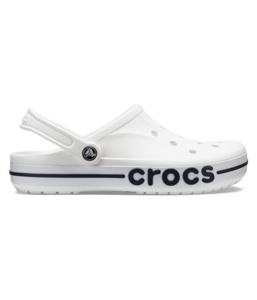  Crocs  White Croslite Floater Sandals  Buy Crocs  White 