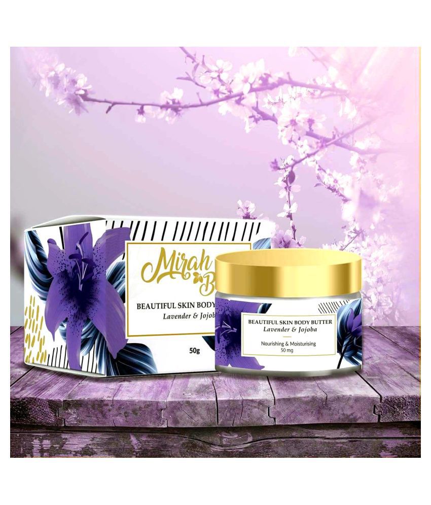 Mirah Belle Lavender – Jojoba Beautiful Skin Body Butter Cream