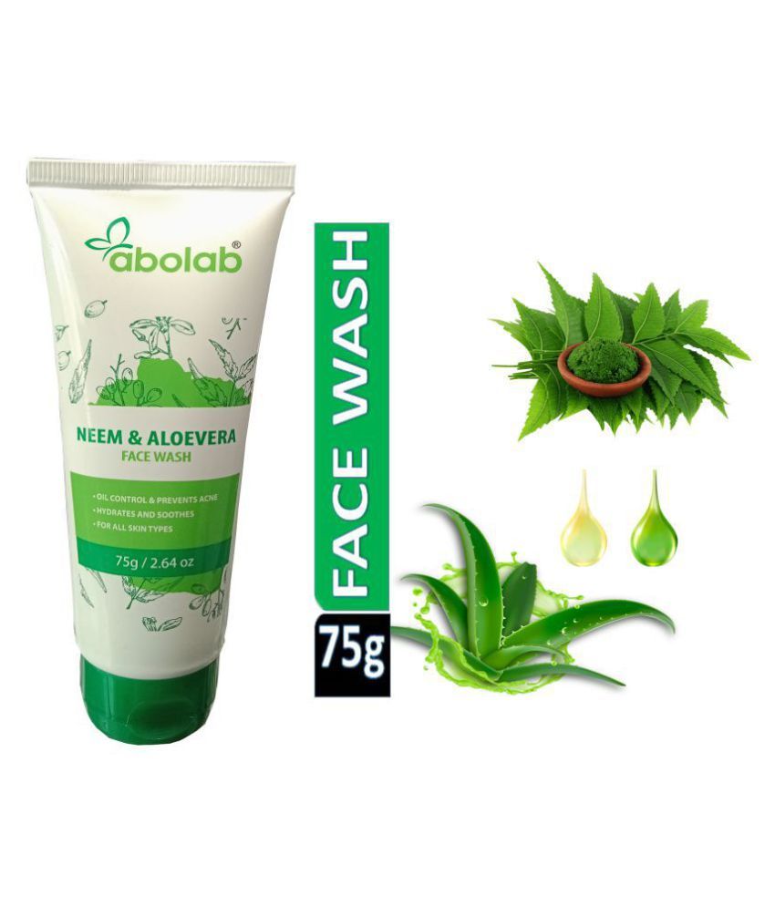 Abony Neem & Aloevera Face Wash 75 mL Buy Abony Neem & Aloevera Face