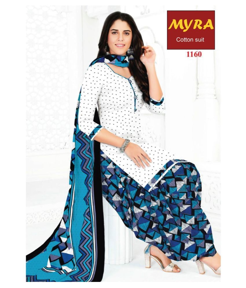 myra cotton suit