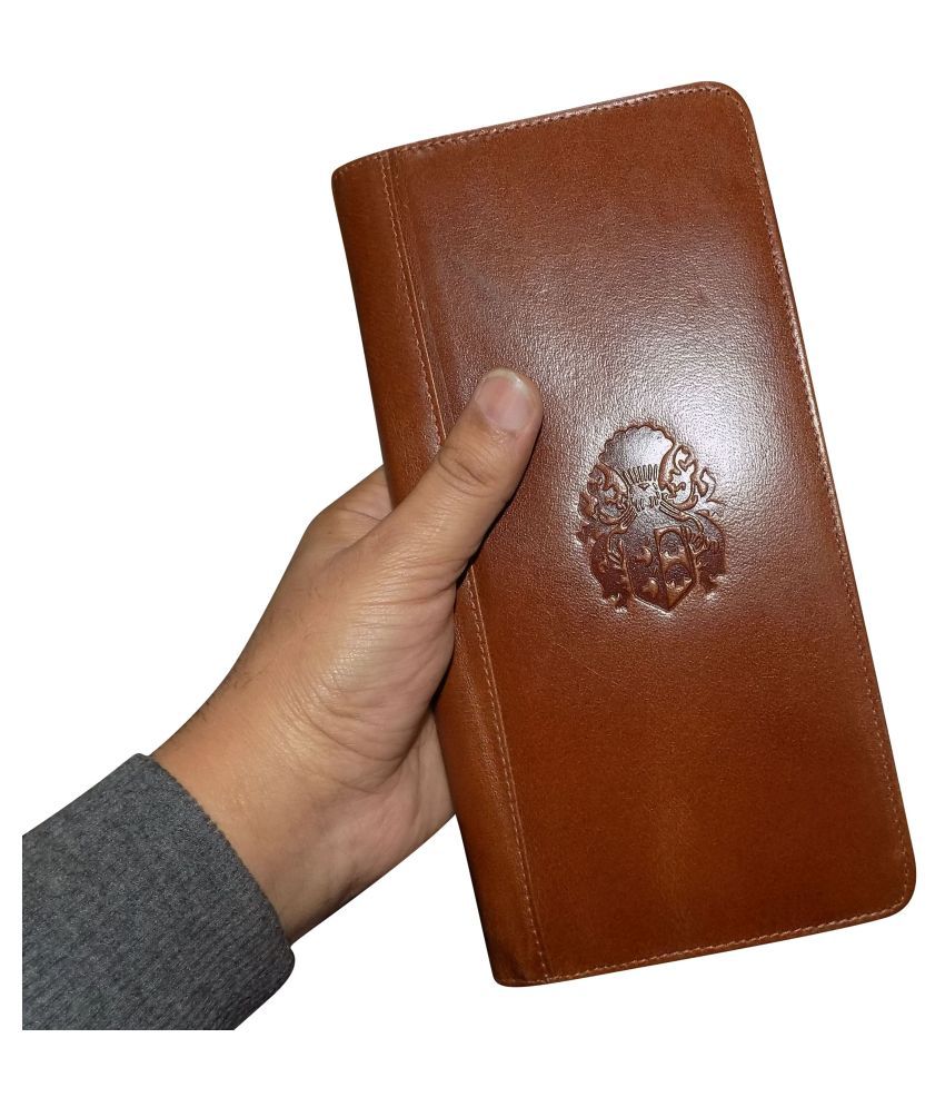 Style 98 Leather Brown Fashion Passport Wallet Buy Online