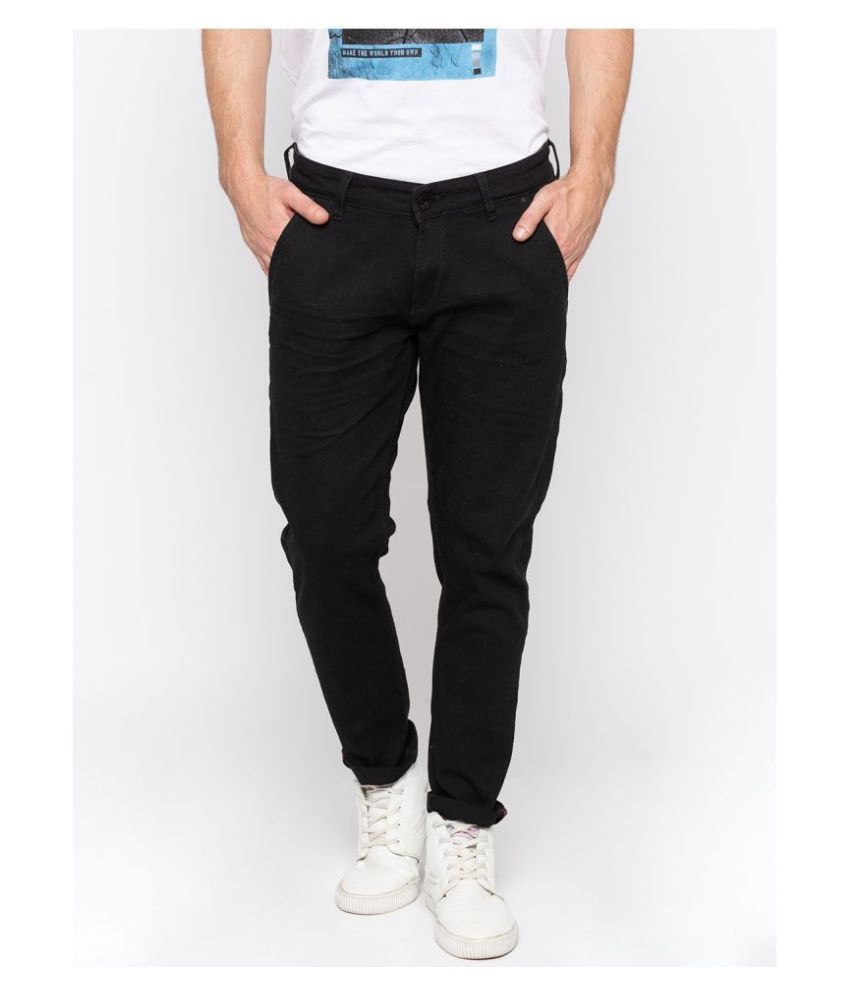 spykar black jeans