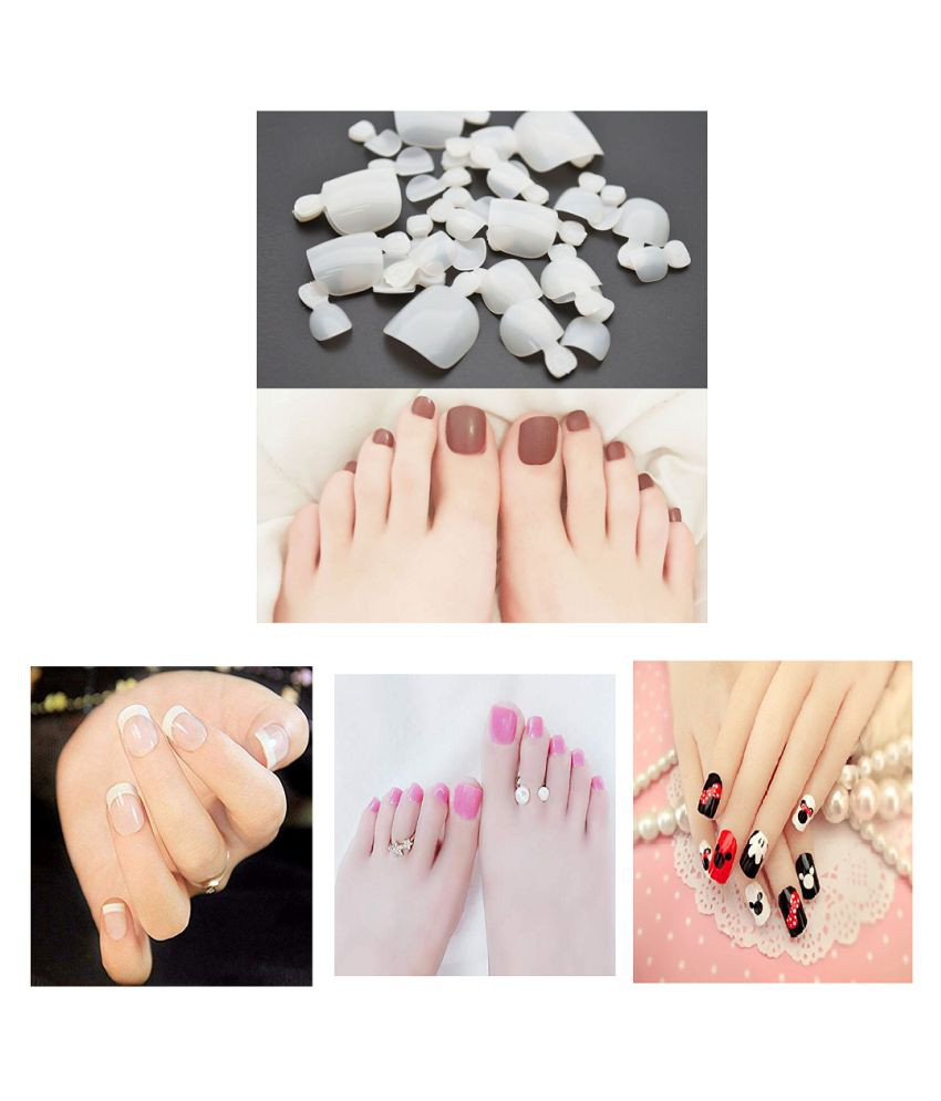 Diva Acrylic Nail Tips Finger Nails,Toe Nails 100 : Buy Diva Acrylic  Nail Tips Finger Nails,Toe Nails 100  at Best Prices in India - Snapdeal