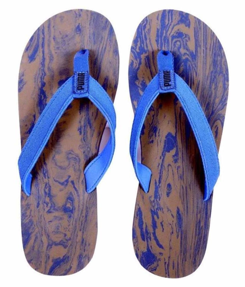 Puma Blue Daily Slippers Price in India- Buy Puma Blue Daily Slippers ...