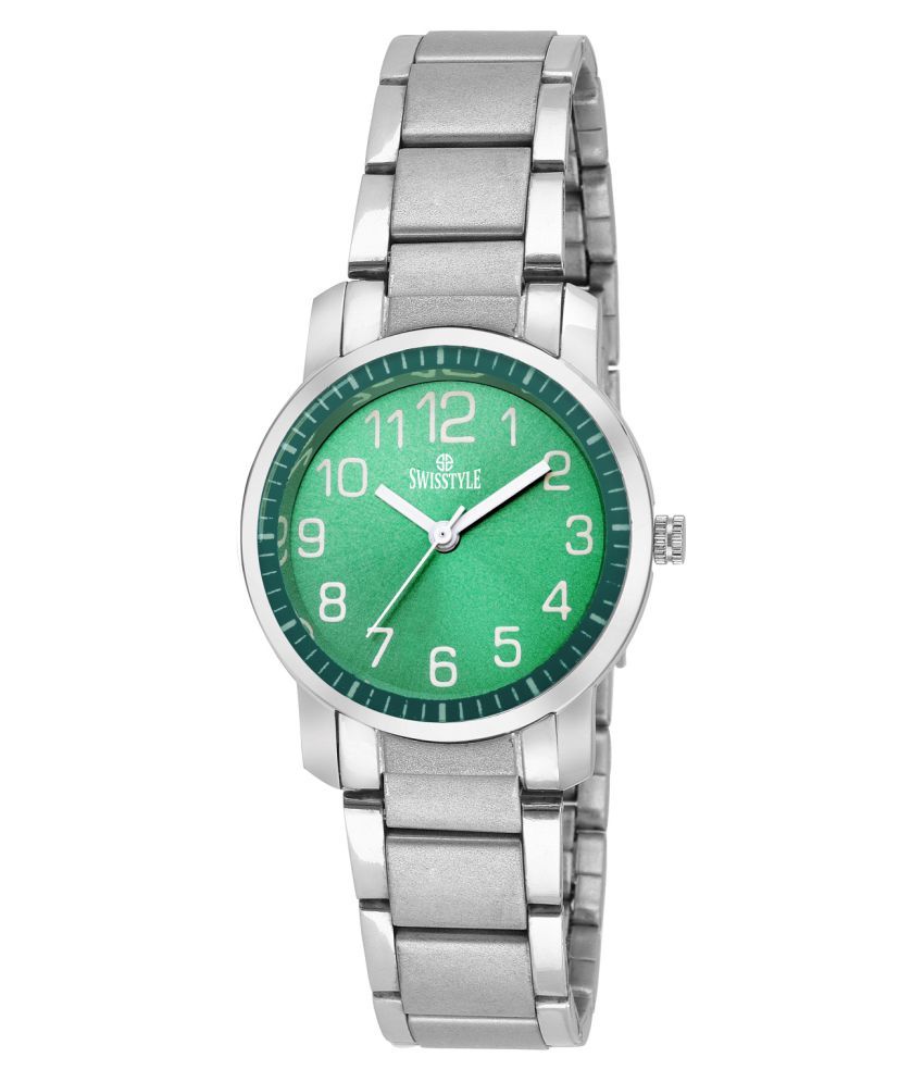     			Swisstyle Stainless Steel Round Womens Watch