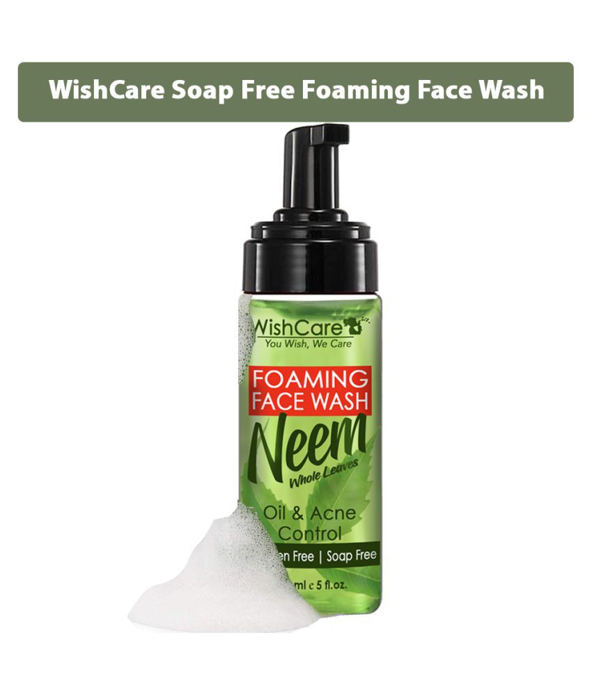     			WishCare Foaming Neem Face Wash Lotion 150 ml