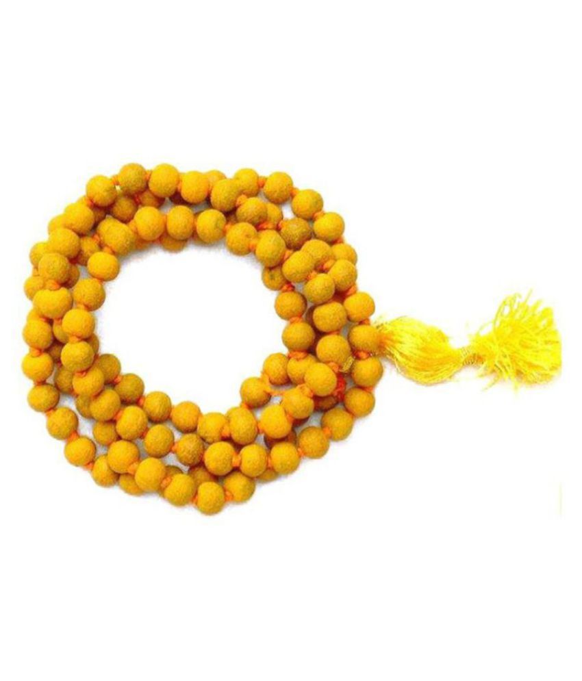     			jyotika collection  Haldi Mala Baglamukhi Mala Turmeric