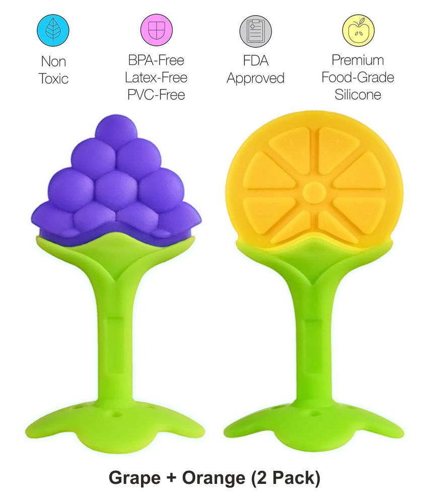 fruit shaped teethers