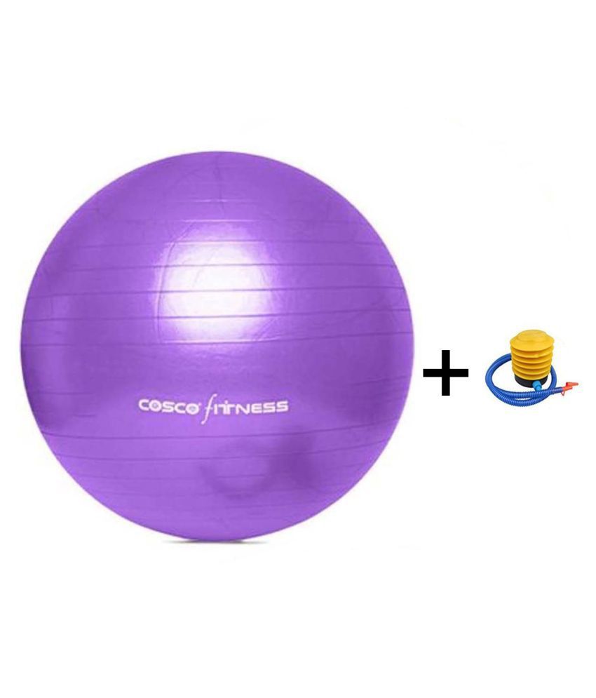 Marine neutrale Geavanceerd Cosco Gym Ball 55 cm. With 1 Foot Pump: Buy Online at Best Price on Snapdeal