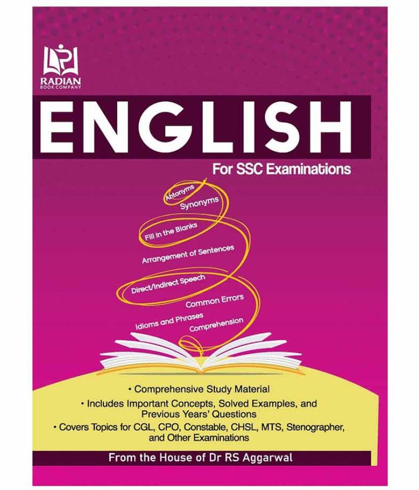 English for SSC Examinations: Buy English for SSC Examinations Online ...