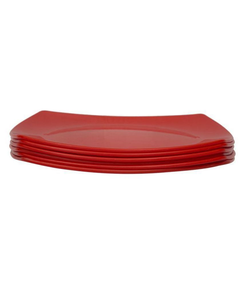 Homray 6 Pcs Plastic Quarter Plate Buy Online at Best Price in India Snapdeal
