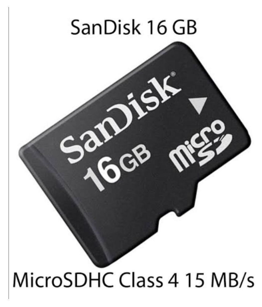 Sandisc 16 GB Memory card class 4