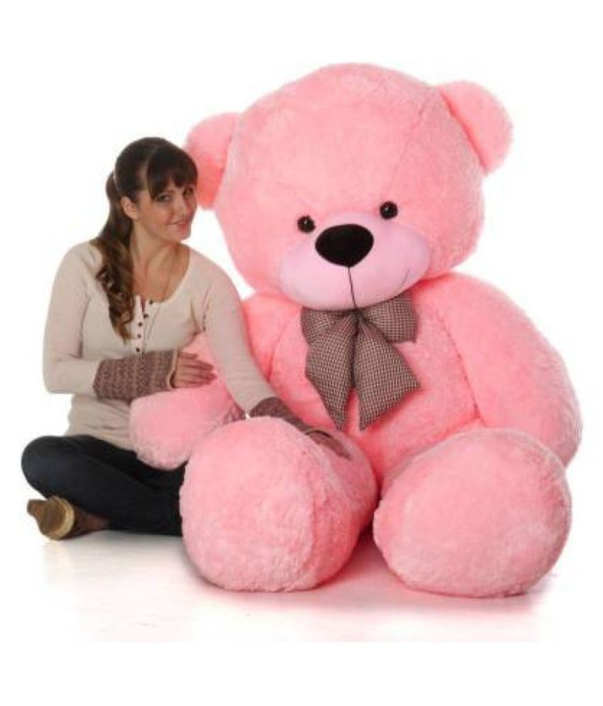 3 feet teddy bear pink