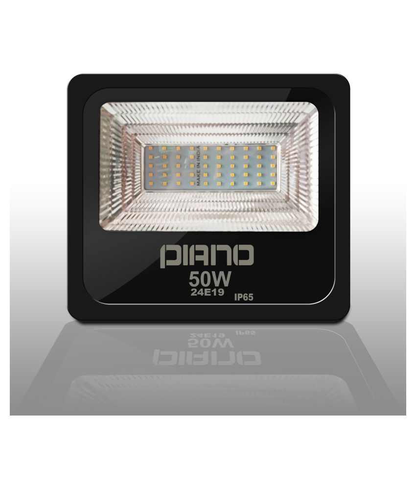 MLD Halogen Led 50 Watt Watts IP 65 Flood Light Cool Day Light Pack of 1 Buy MLD Halogen Led
