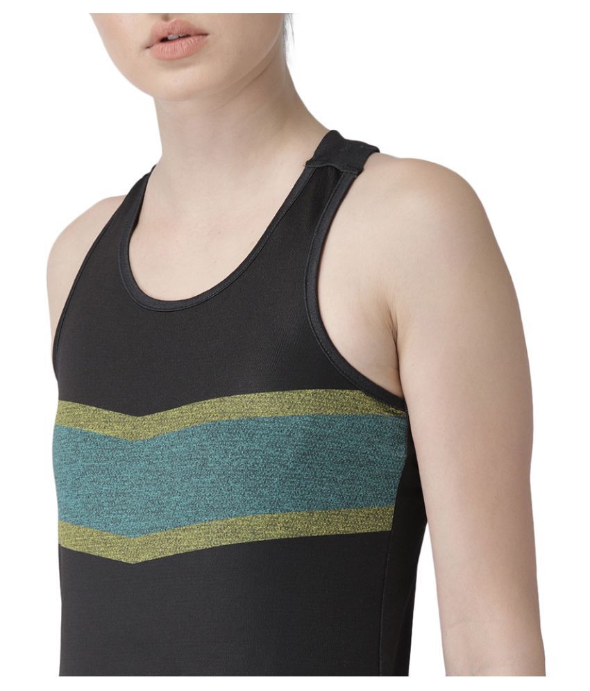 Buy 2go Black Polyester Tank Tops Online at Best Prices in India - Snapdeal