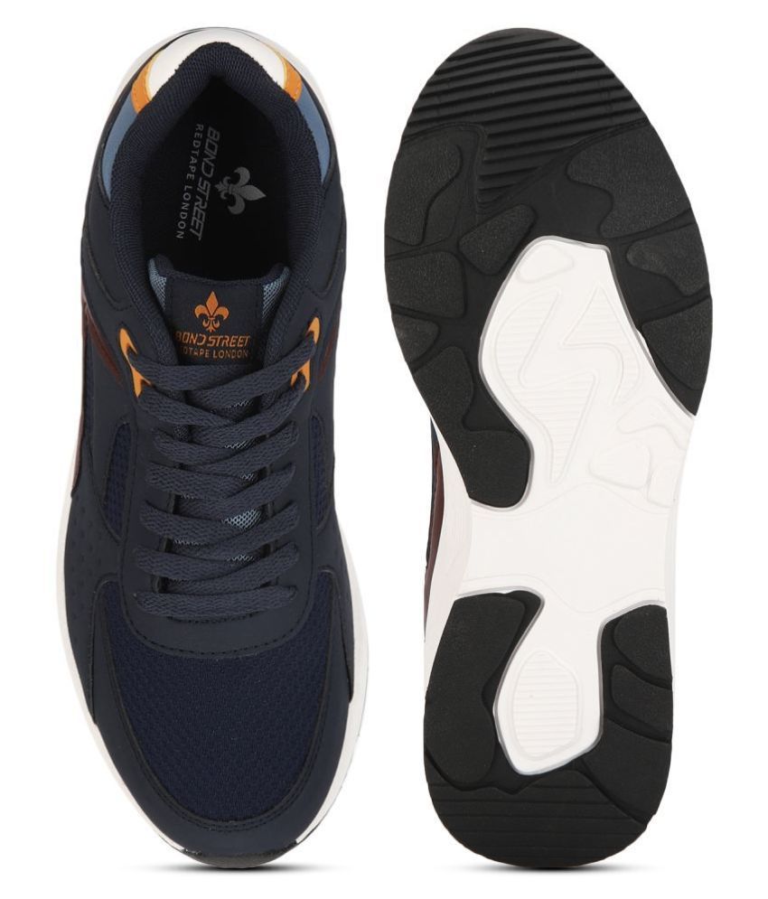 Bond Street By Red Tape Navy Running Shoes Buy Bond