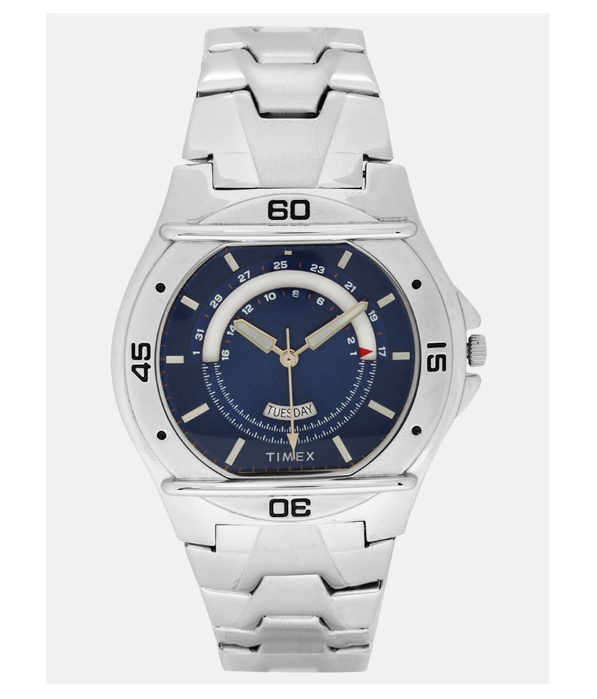 Timex Analog Blue Dial Men #039;s Watch TW000EL08