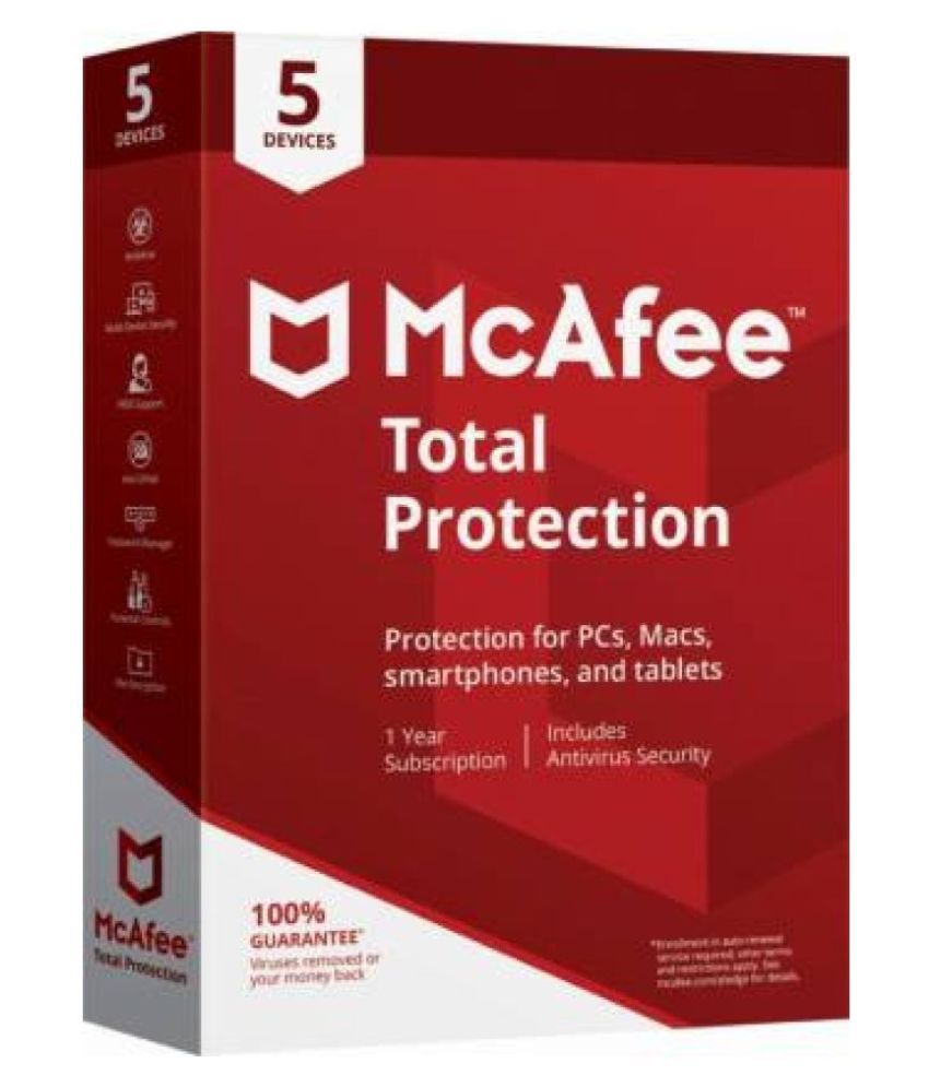 mcafee total protection 5