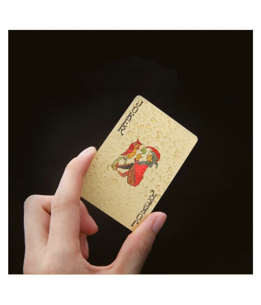 Mubco™ Dubai 24K Poker Cards Luxury Gold Foil Plated Burj Al Arab