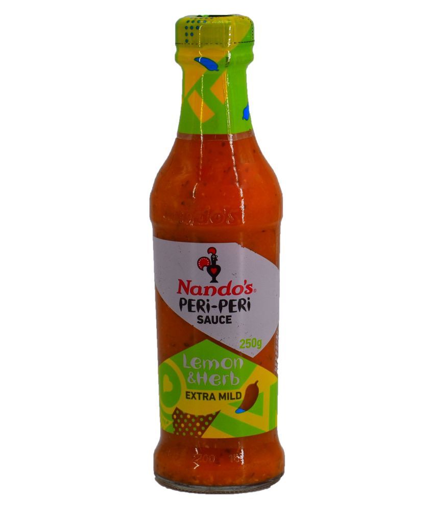 Nandos Peri Peri Lemon & Herb Sauce 250 G: Buy Nandos Peri Peri Lemon ...