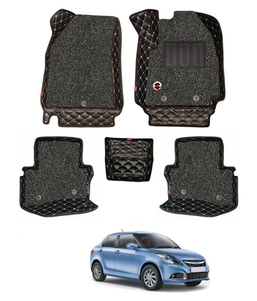 Elegant Luxury Leatherite 7D Car Mat For Maruti Suzuki Swift Dzire