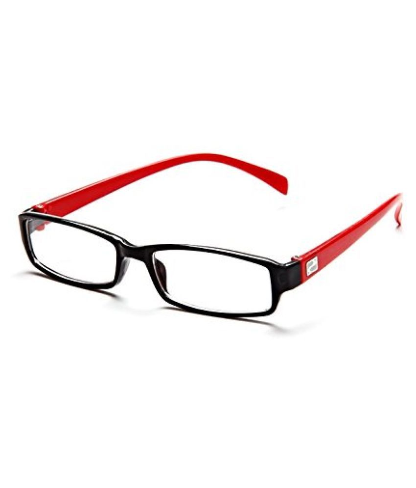 AAARAV Red Rectangle Spectacle Frame TEEN1 - Buy AAARAV Red Rectangle ...