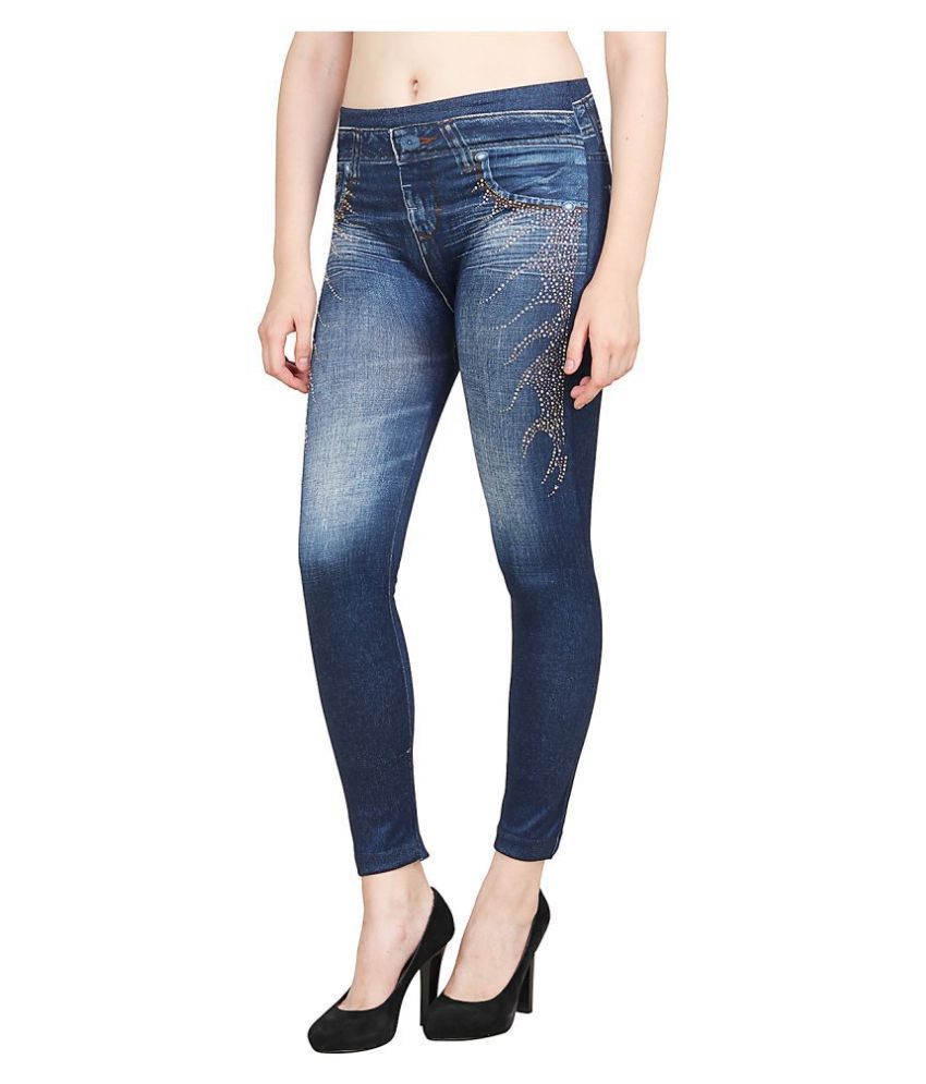 polyester jeggings