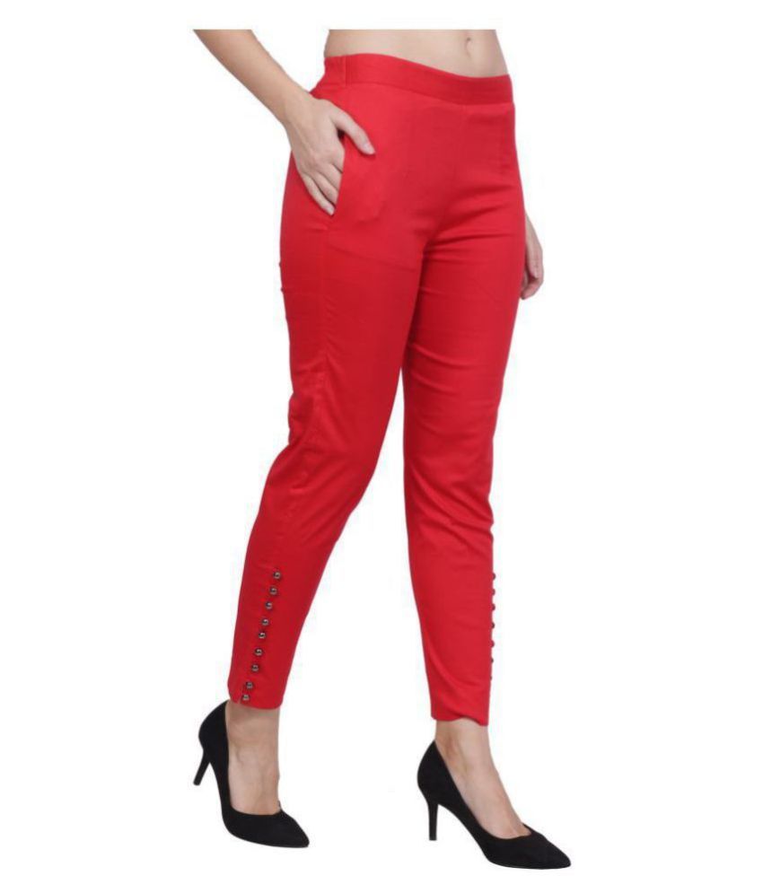 cotton lycra pants