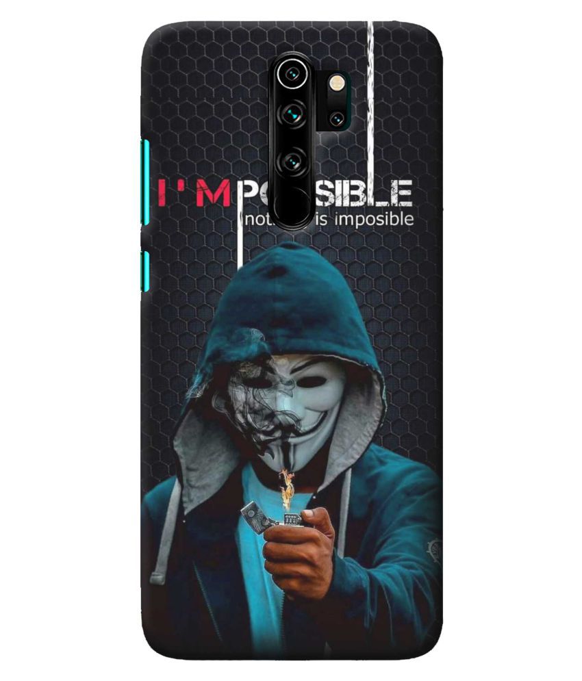     			Xiaomi Redmi Note 8 Pro Printed Cover By NBOX 3D Printed