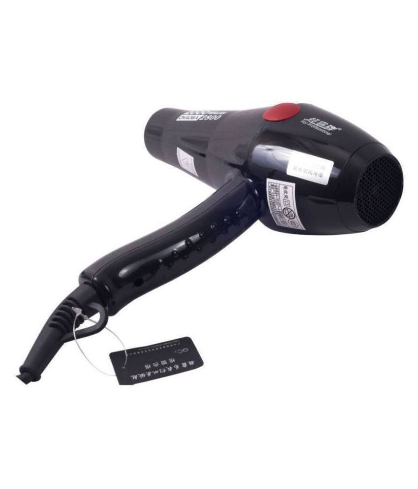 Professional 2000 Wt Hair Dryer ( BLACK ) Buy