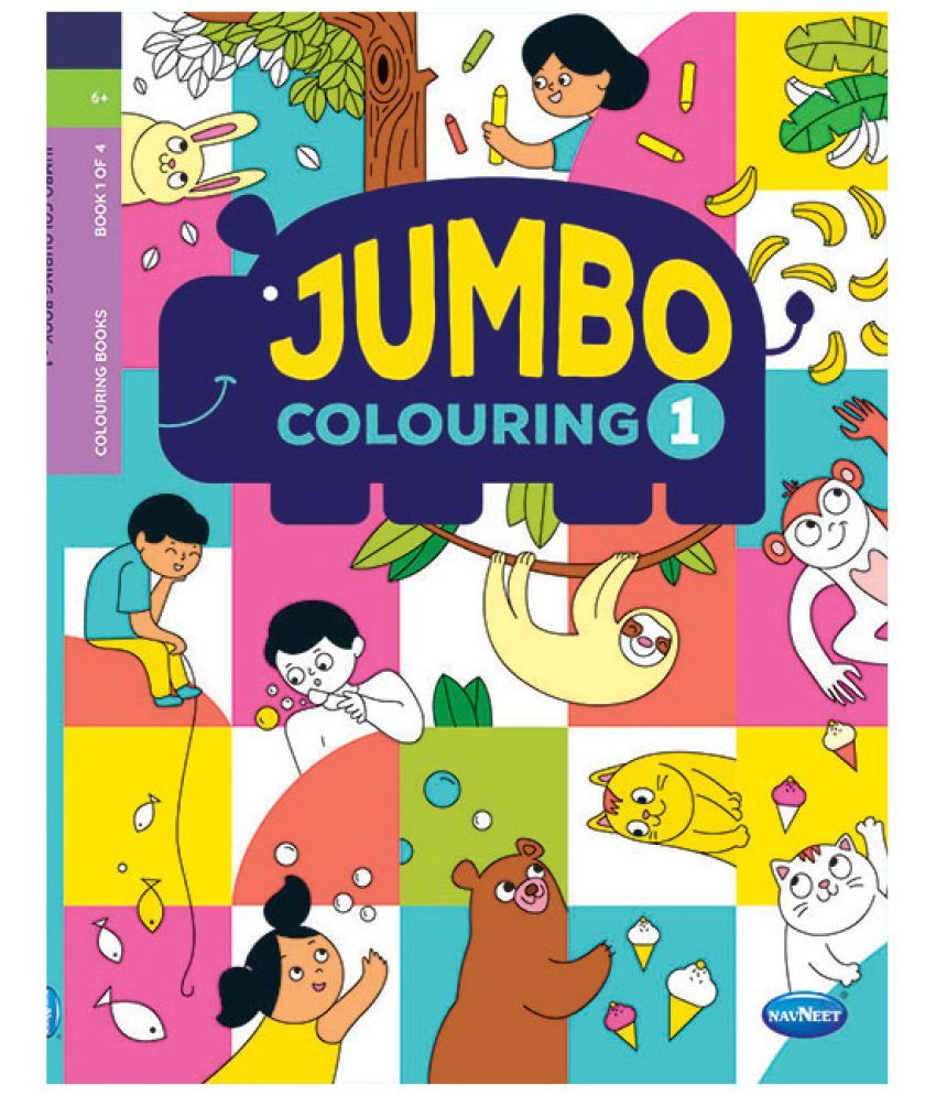     			Navneet Jumbo Colouring Book 1